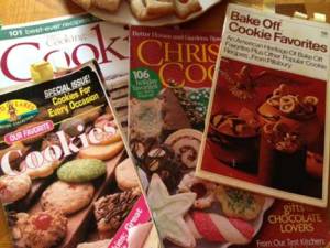 A few of my cookie booklets and magazines
