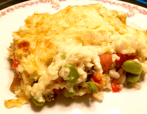 LeftoverRiceVeggieBake2